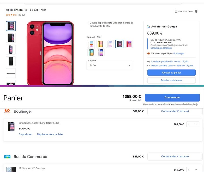 find tech deals acheter sur google