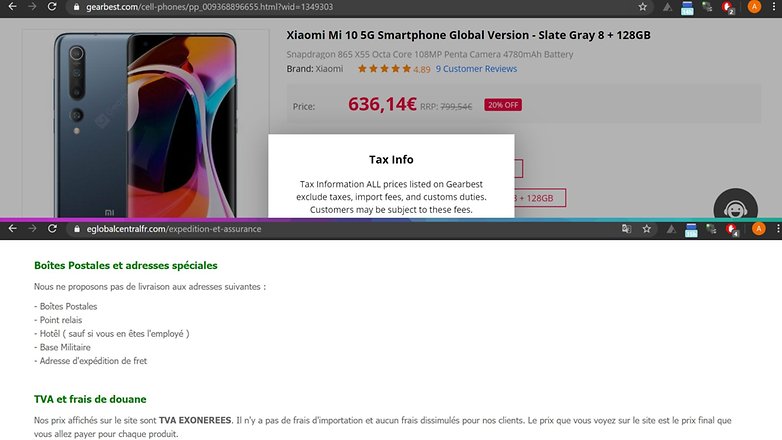 french days gearbest eglobalentralFR TVA