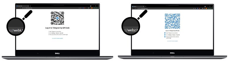 как телеграмм webk vs webk url