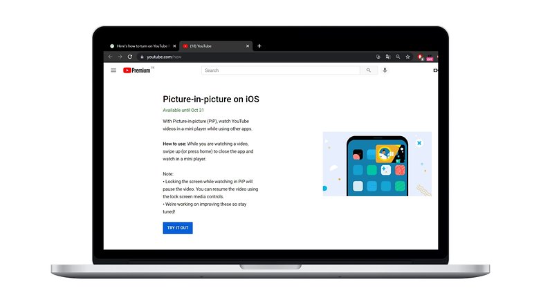 ios 15 comment faire pour le mode pip de l'application youtube 1