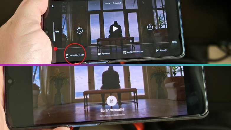 netflix lock screen update