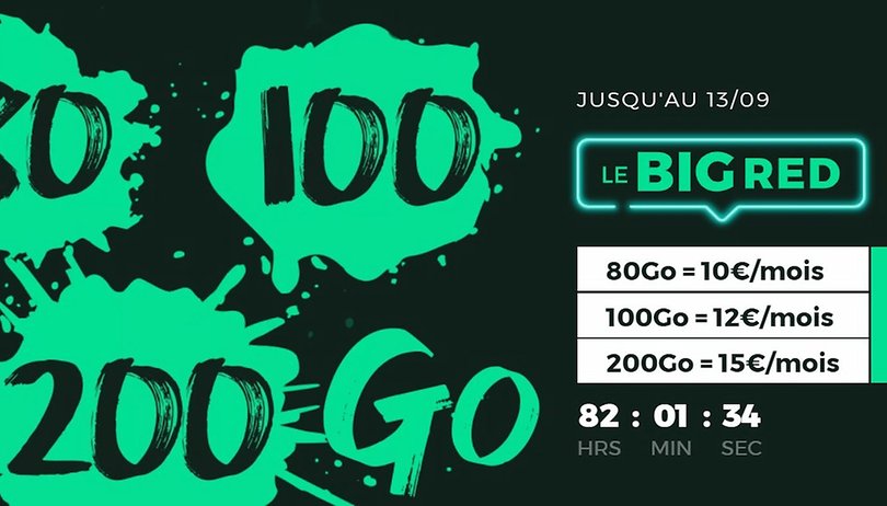 Ce forfait RED by SFR de 200 Go est à prix cassé: 15€ par mois sans engagement!