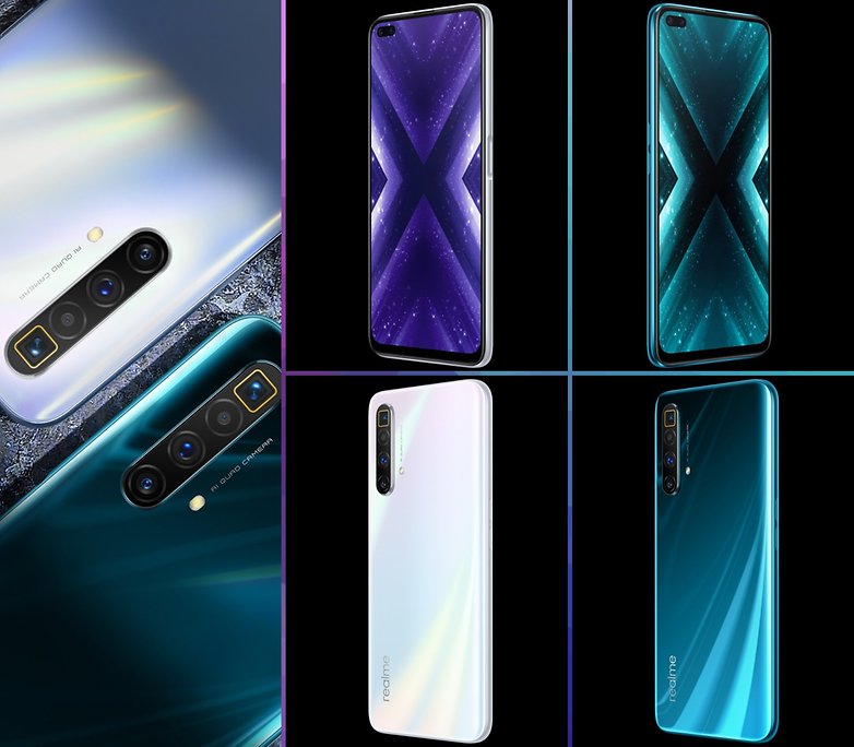 realme x3 superzoom design arctic white glacier blue