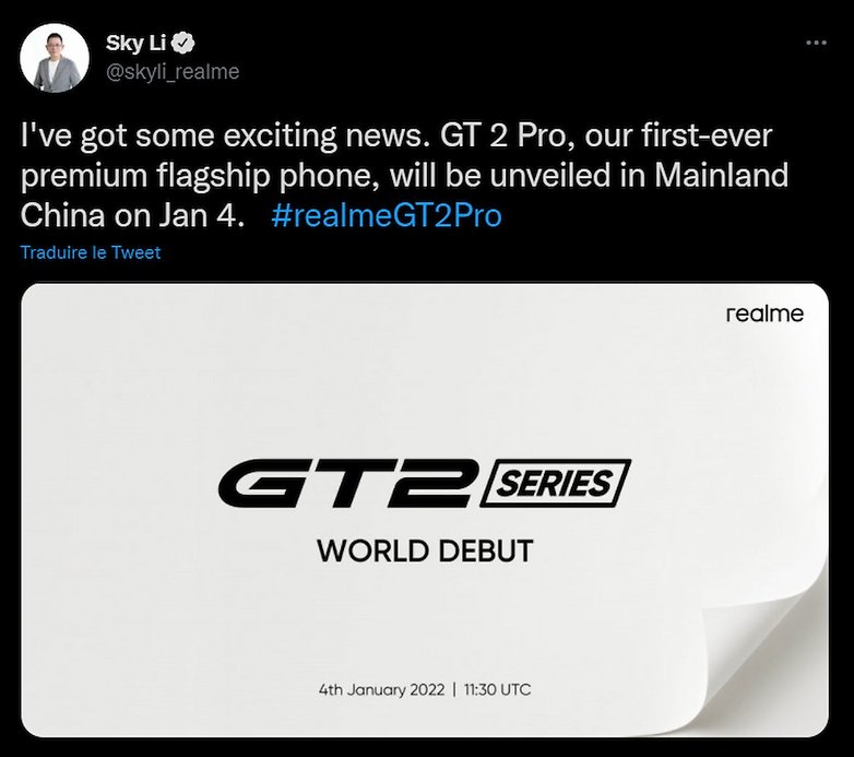 realme gt 2 pro launch