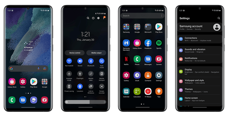 samsung galaxy s21 fe review ui