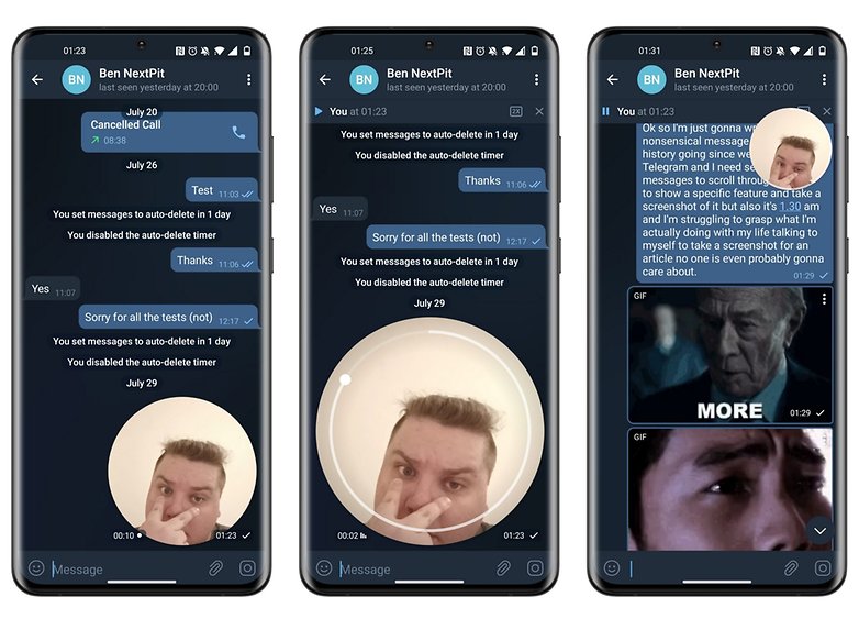 telegram beta 7 9 0 new feature video message player