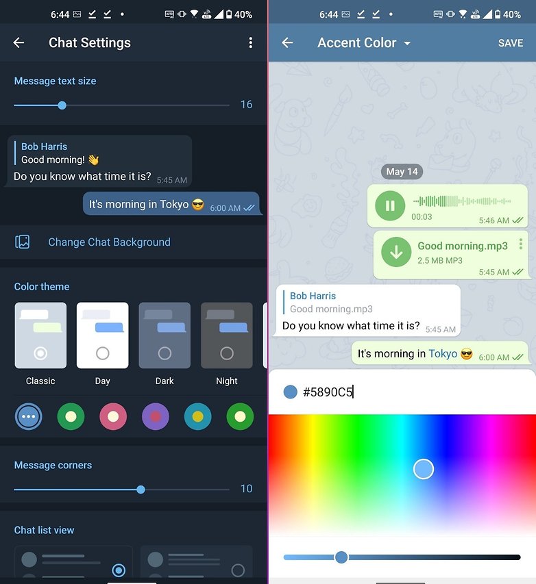 telegram how to custom theme _ Telegram mode d'emploi : Trucs et Astuces Telegram