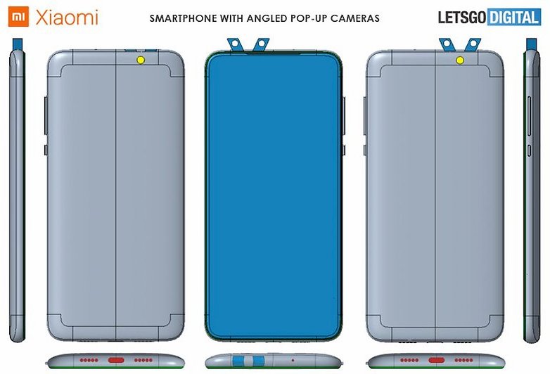 xiaomi smartphone concept dual pop up camera