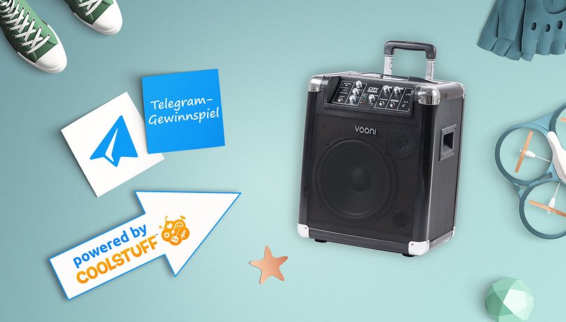 Das Telegram Gewinnspiel: Gewinne ein mobiles Lautsprechersystem
