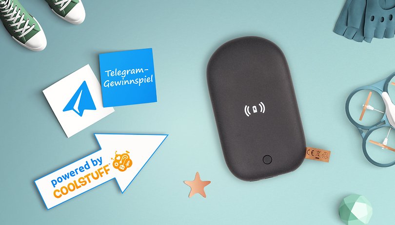 Das Telegram Gewinnspiel: Gewinne eine Qi Powerbank