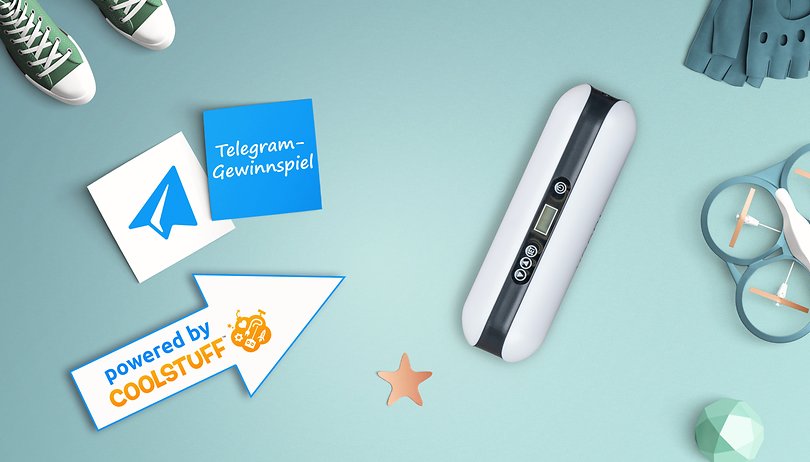 Das Telegram Gewinnspiel: Gewinne eine digitale Luftpumpe mit Druckmesser
