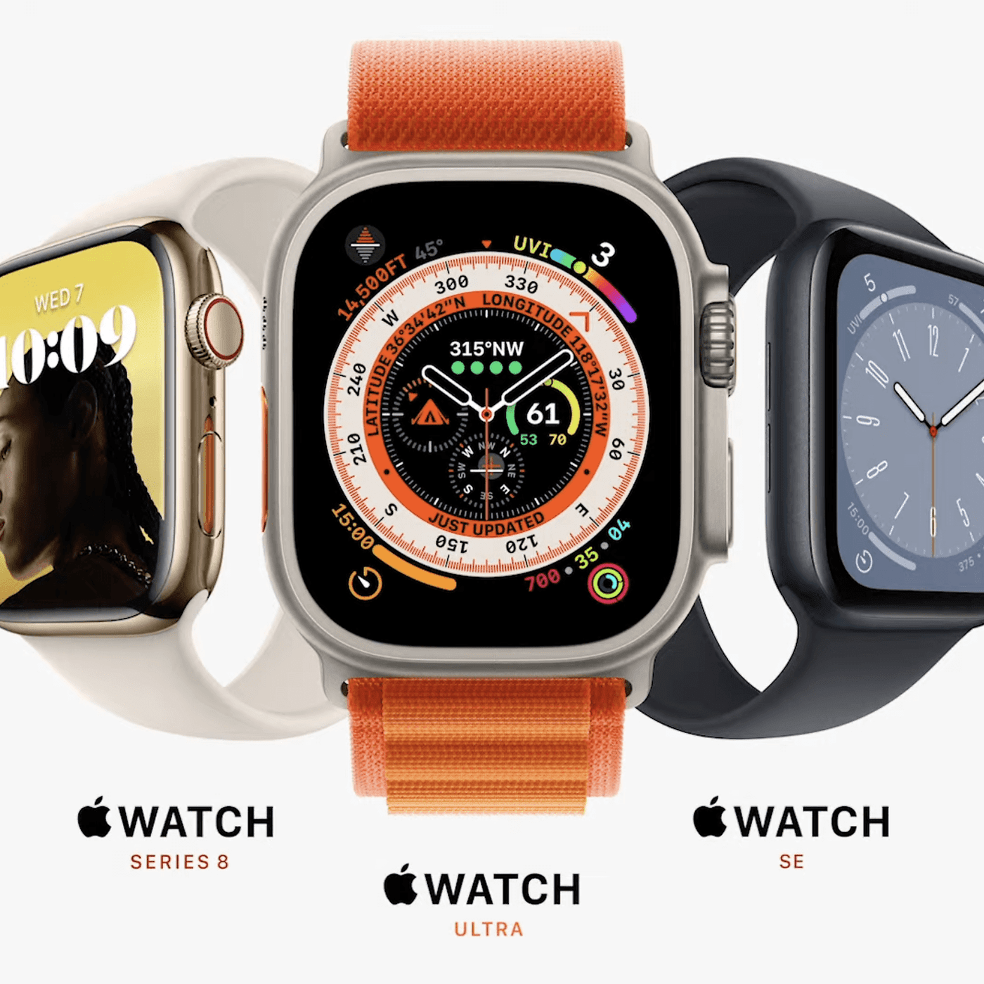 Apple Watch 8 and Apple Watch Ultra: What are the differences