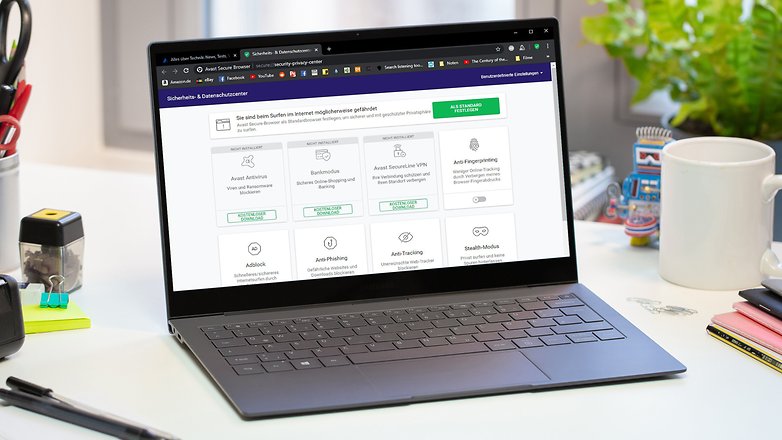 AndroidPIT Avast Secure Browser desktop