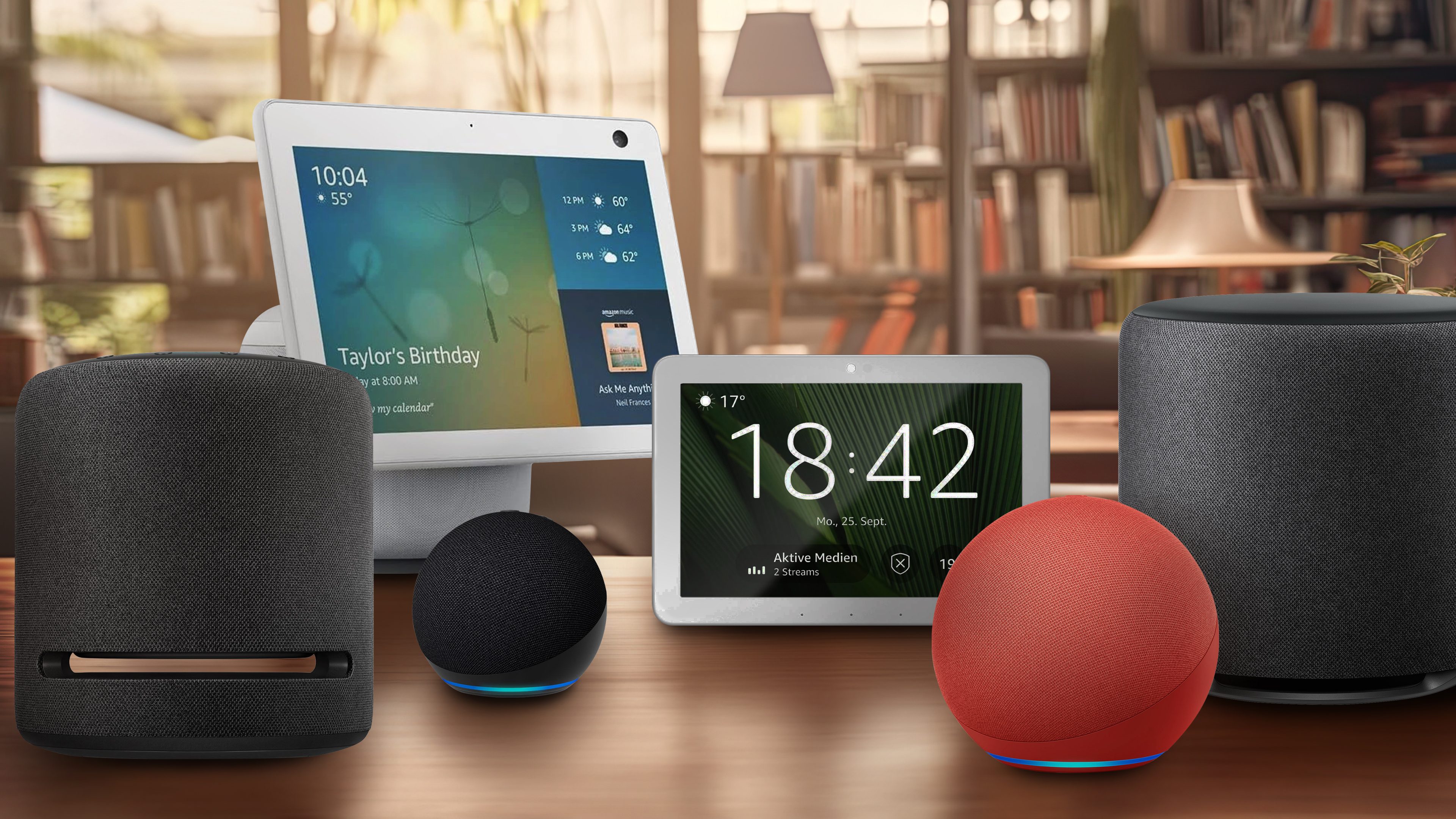 fifth-generation Echo Dot smart speakers get a host of new