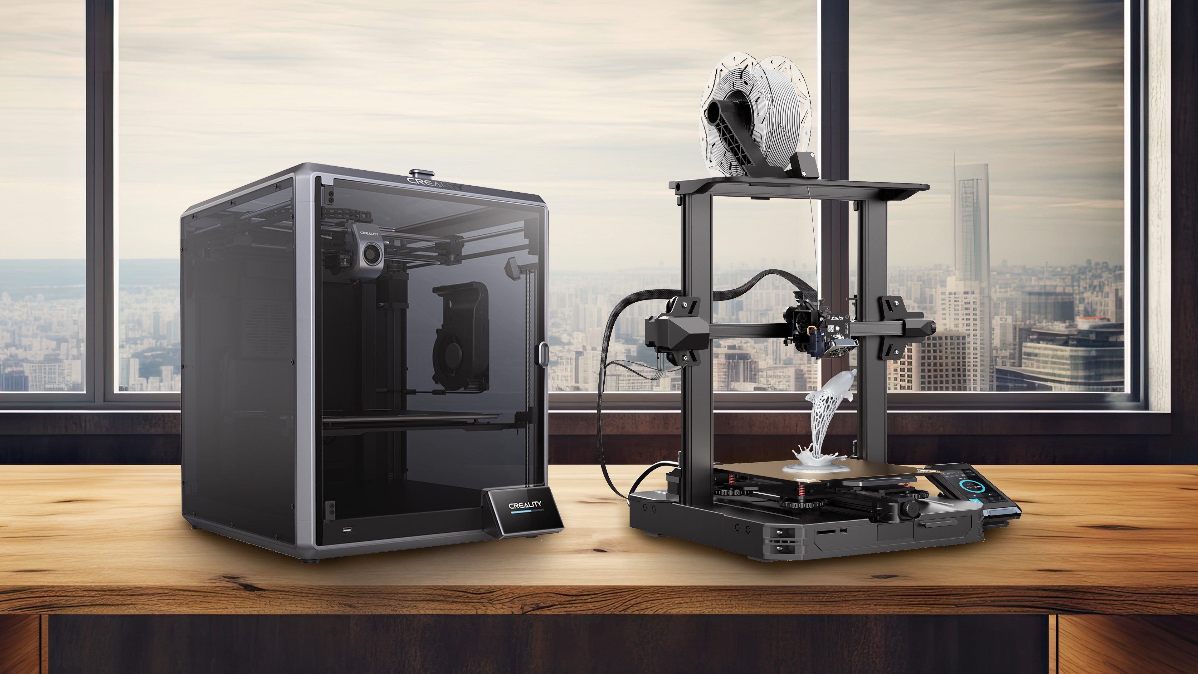 Creality K1 Max Imprimante 3D avec Caméra IA, 600mm/s Ultra