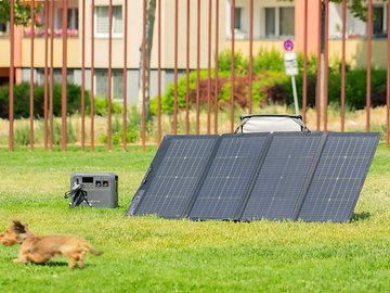 Ecoflow bifaziales 220-W-Solarpanel im Test: Balkonkraftwerk zum Mitnehmen