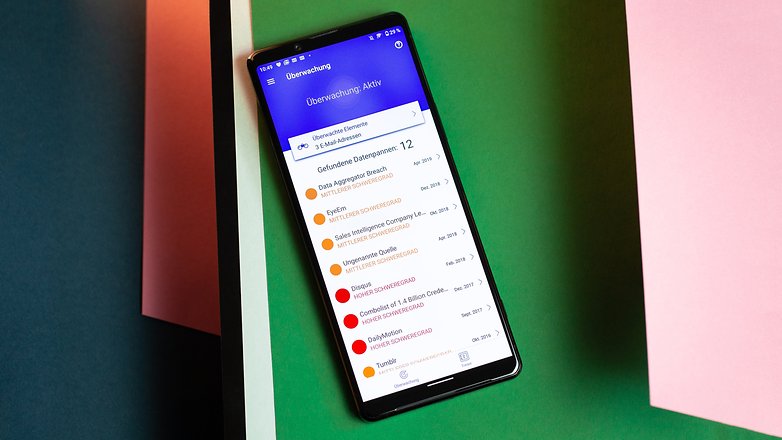 AndroidPIT F Secure ID Protection app