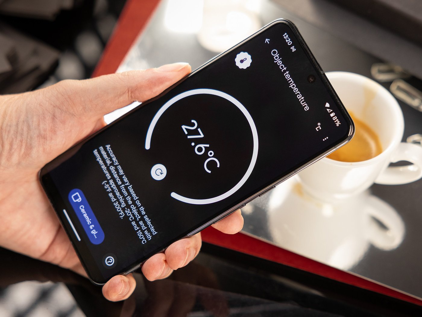 How to use the Pixel 8 Pro thermometer for accurate temperature