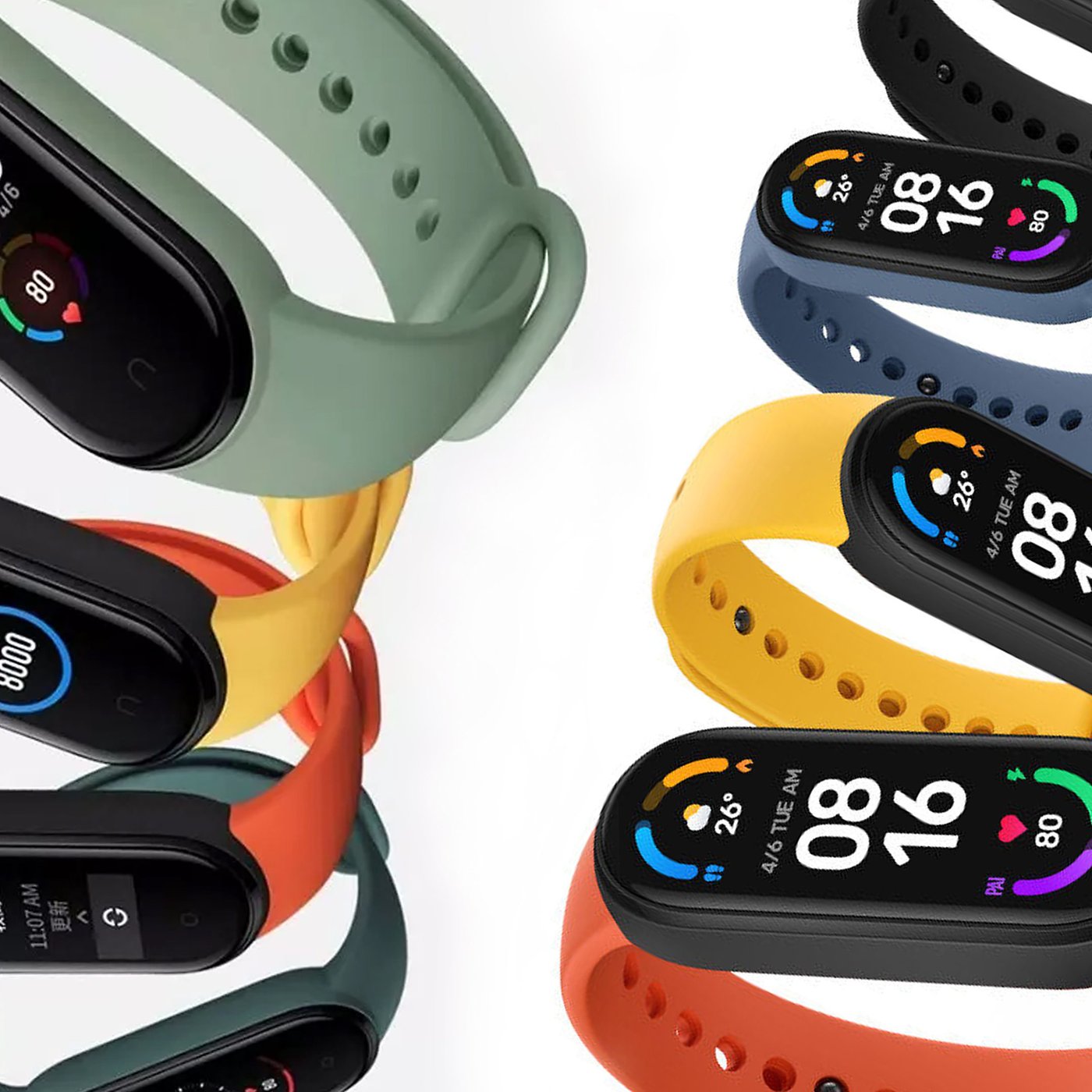 Xiaomi Mi Band 6 v Mi Band 5: the key differences - Wareable