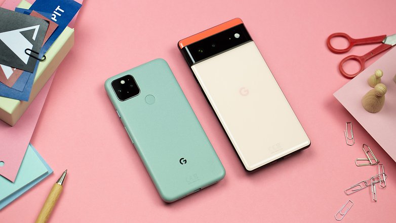 NextPit Google Pixel 5 vs 6