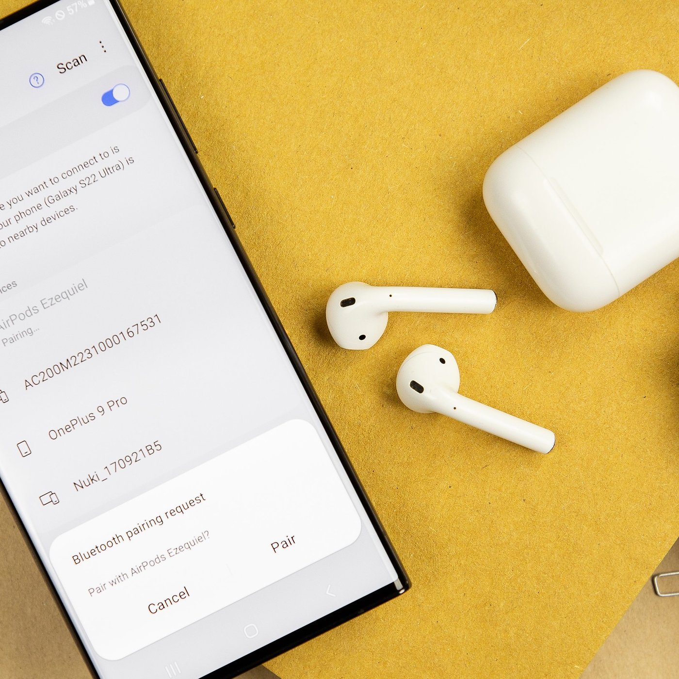 How to use Apple AirPods with Samsung Galaxy phones