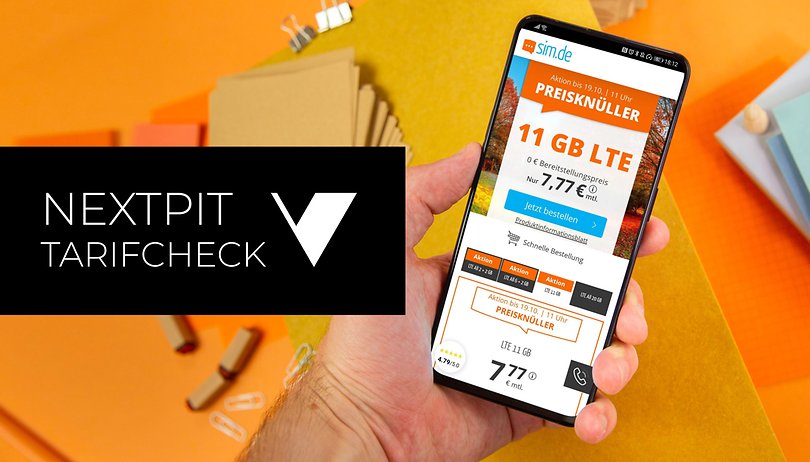 Spartarif mit flexibler Startzeit: 11 GB Daten nur 7,77 Euro im Monat