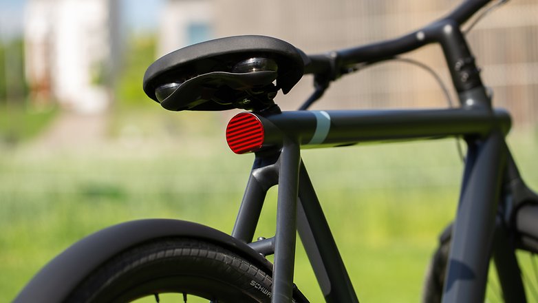 paramètres de l'application vanmoof