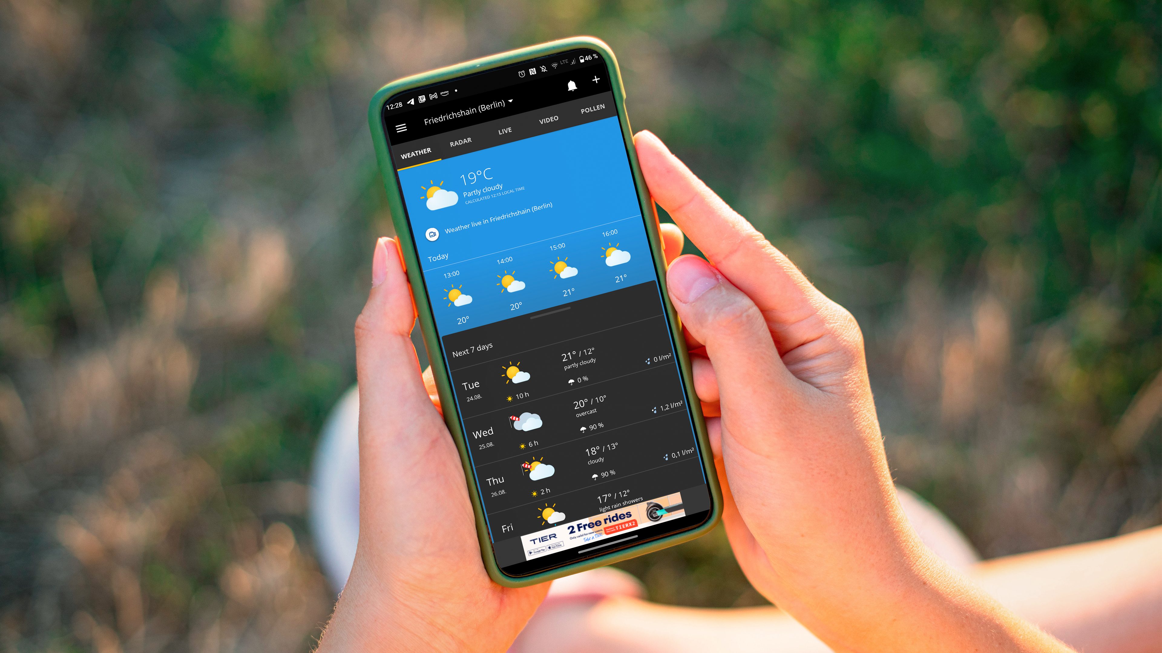 The best weather apps for Android & iOS Here the sun shines on the