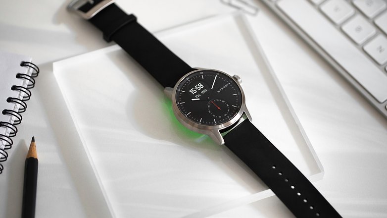 NextPit Withings Scanwatch time