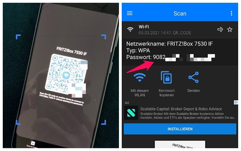 Android WLAN Passwort Auslesen