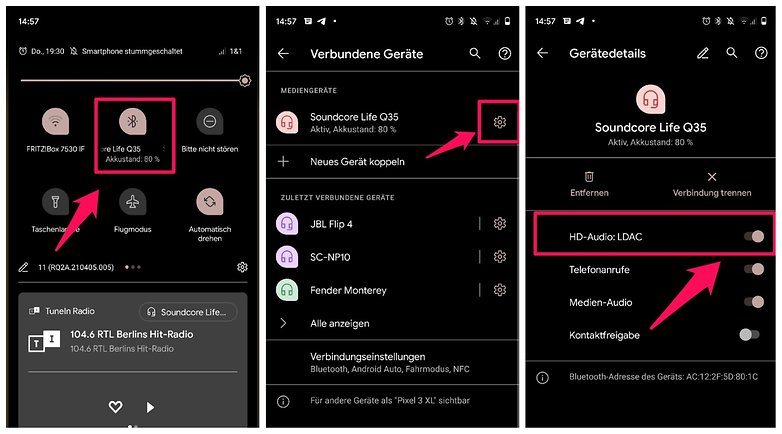 Bluetooth Verbindung