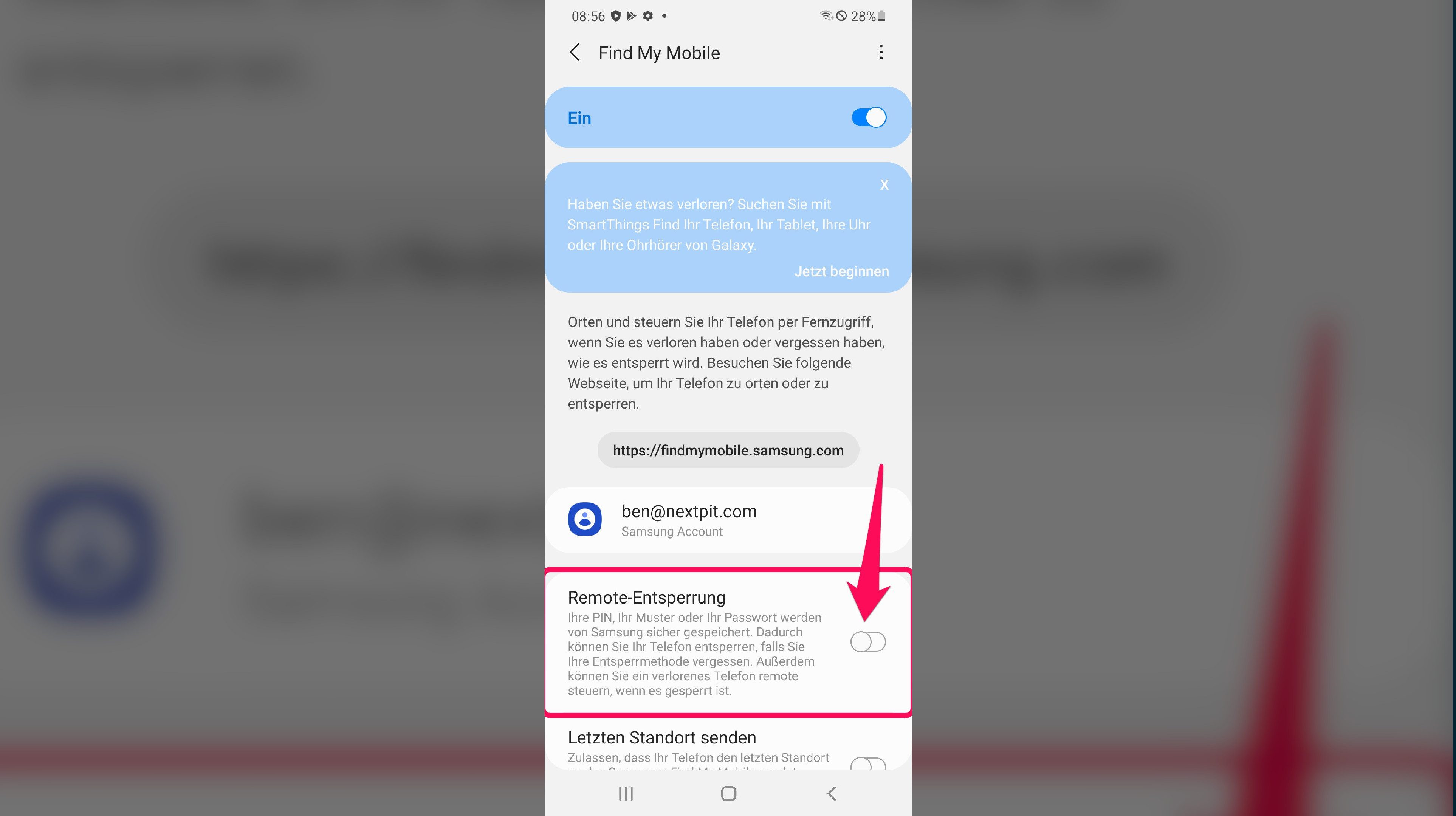 Samsung Handy Und Pin Vergessen So Entsperrt Ihr Es Trotzdem Nextpit