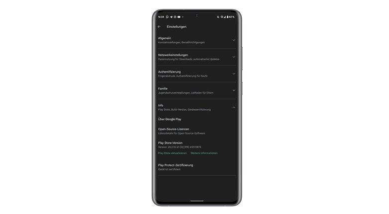 Google Play Store Aktualiseiren
