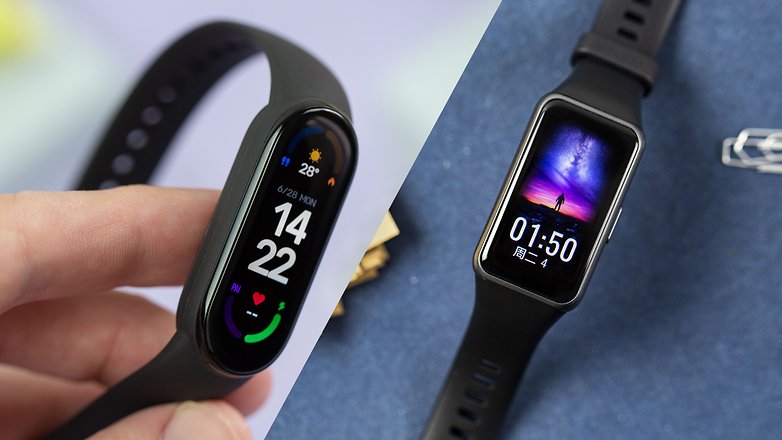 Huawei Band 6 Contre Xiaomi Mi Band 6