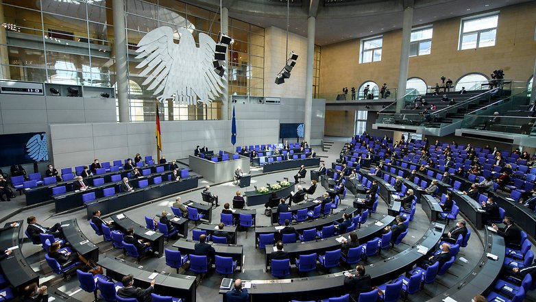 Plenarsaal Budnestag