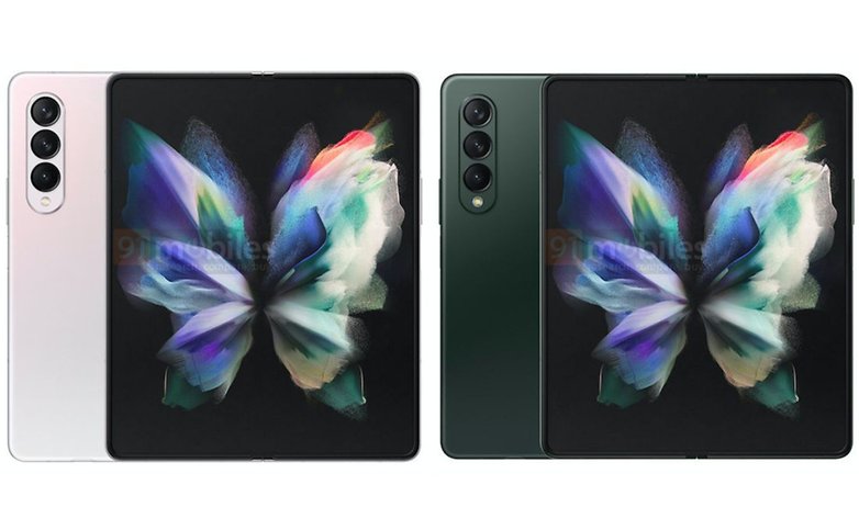 Leaked Renders Of Galaxy Z Fold 3 Shows Off Two New Colors Tech News