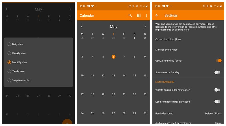 Simple Kalender Android NextPit