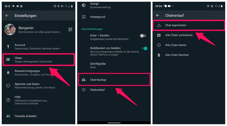 Whatsapp Chats Exportieren So Einfach Sichert Ihr Eure Verläufe Nextpit 8048