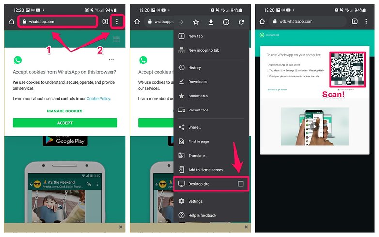 WhatsApp auf zwei Geraeten