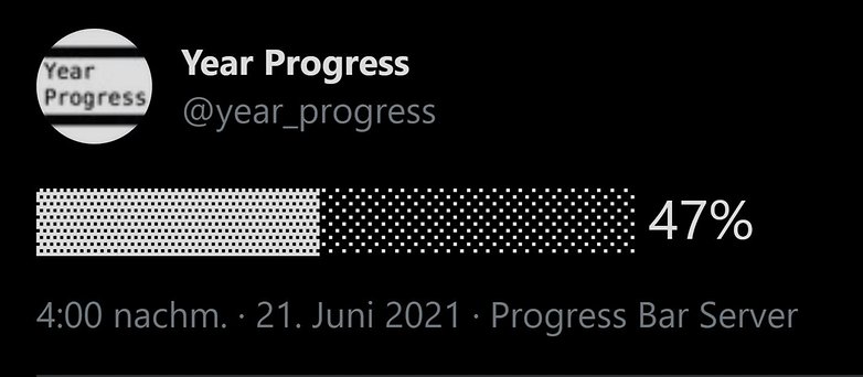Year Progress Bar