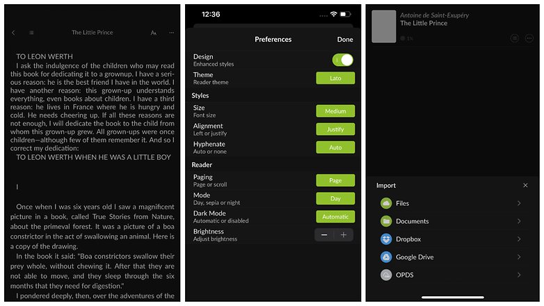 Yomu eReader iOS NextPit