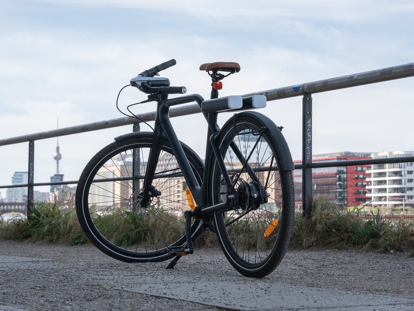 Angell  Porte-bagage avant vélo électrique Angell Rapide et Cruiser