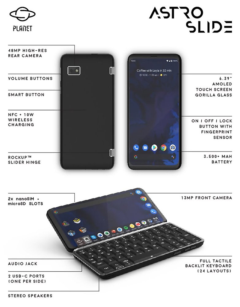 Astro Slide 5G Specs