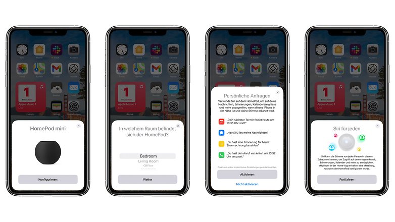 HomePod mini Einrichtung 1