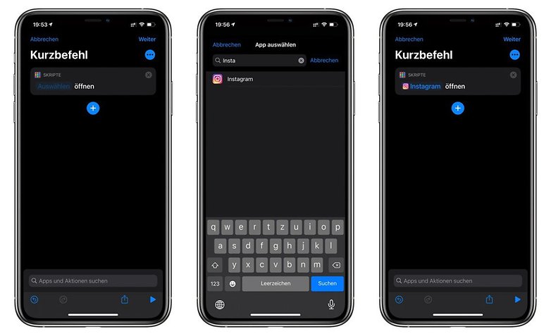 Shortcuts App Icon anpassen 2