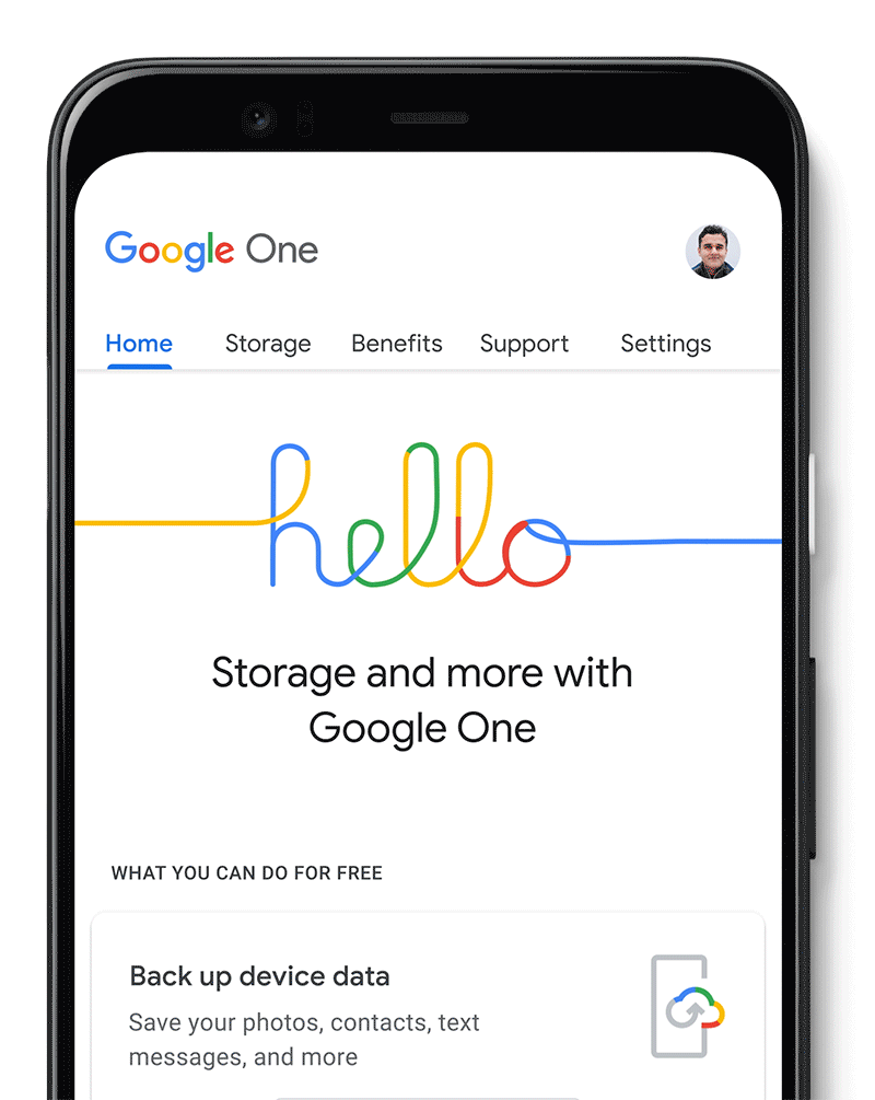 Google One Backup