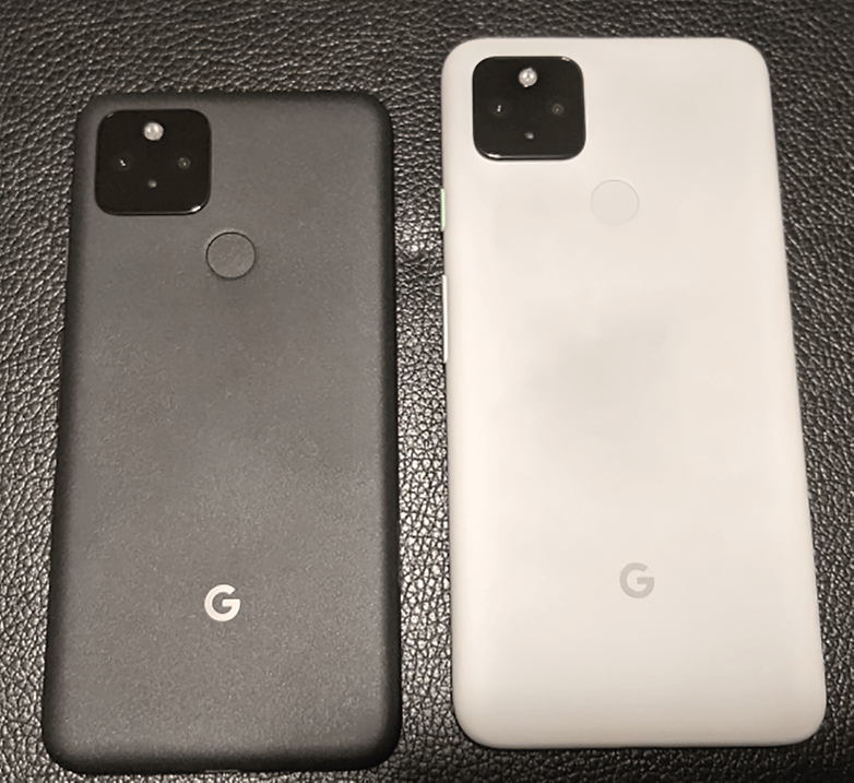 Imagen en vivo de Pixel 5 y Pixel 4a 5G