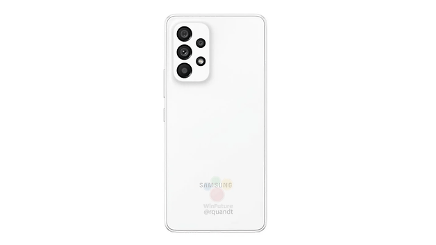 Galaxy A53 back (white)
