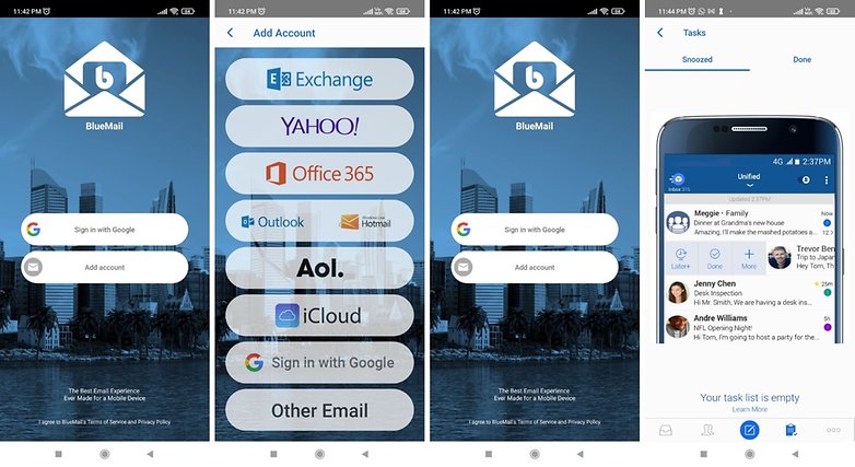 Blue Mail is a comprehensive email app / © Nextpit. 