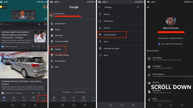 Disable Google Assistant Steps 1